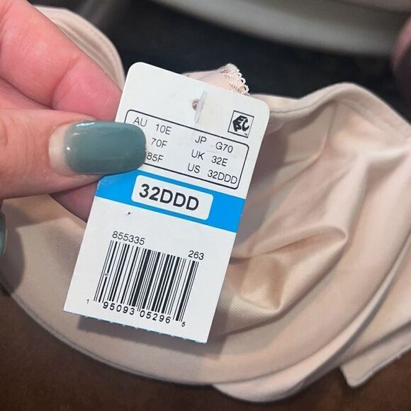 Wacoal NWT Surreal Comfort bra underwire SMOOTH Tan Seamless 32DDD - Picture 6 of 6